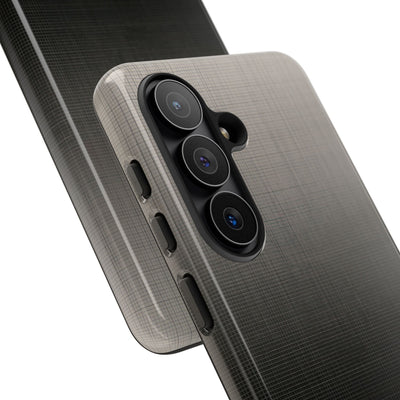 Grey Tough Phone Case for Samsung - Faded Sand Mesh