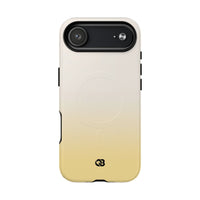 Yellow Tough 2.0 Magsafe Phone Case for iPhone - Bleached Citron Haze