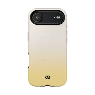 Yellow Tough 2.0 Magsafe Phone Case for iPhone - Bleached Citron Haze