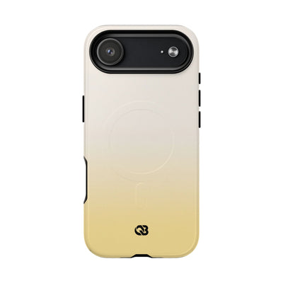 Yellow Tough 2.0 Magsafe Phone Case for iPhone - Bleached Citron Haze