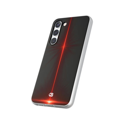 Red Lite Phone Case for Samsung - Crimson Flare Vector