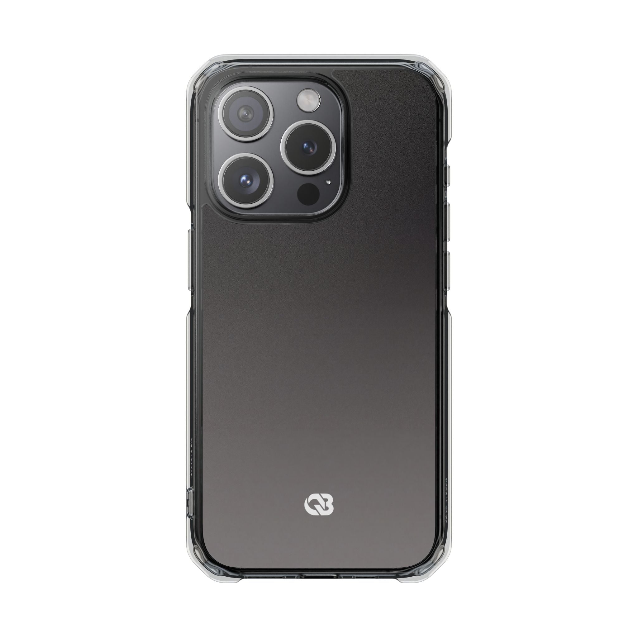 Grey Impact MagSafe Phone Case for iPhone - Obsidian Ash Fade