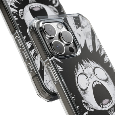 Chaotic Monochrome Scream · Impact etui na iPhone · Magsafe