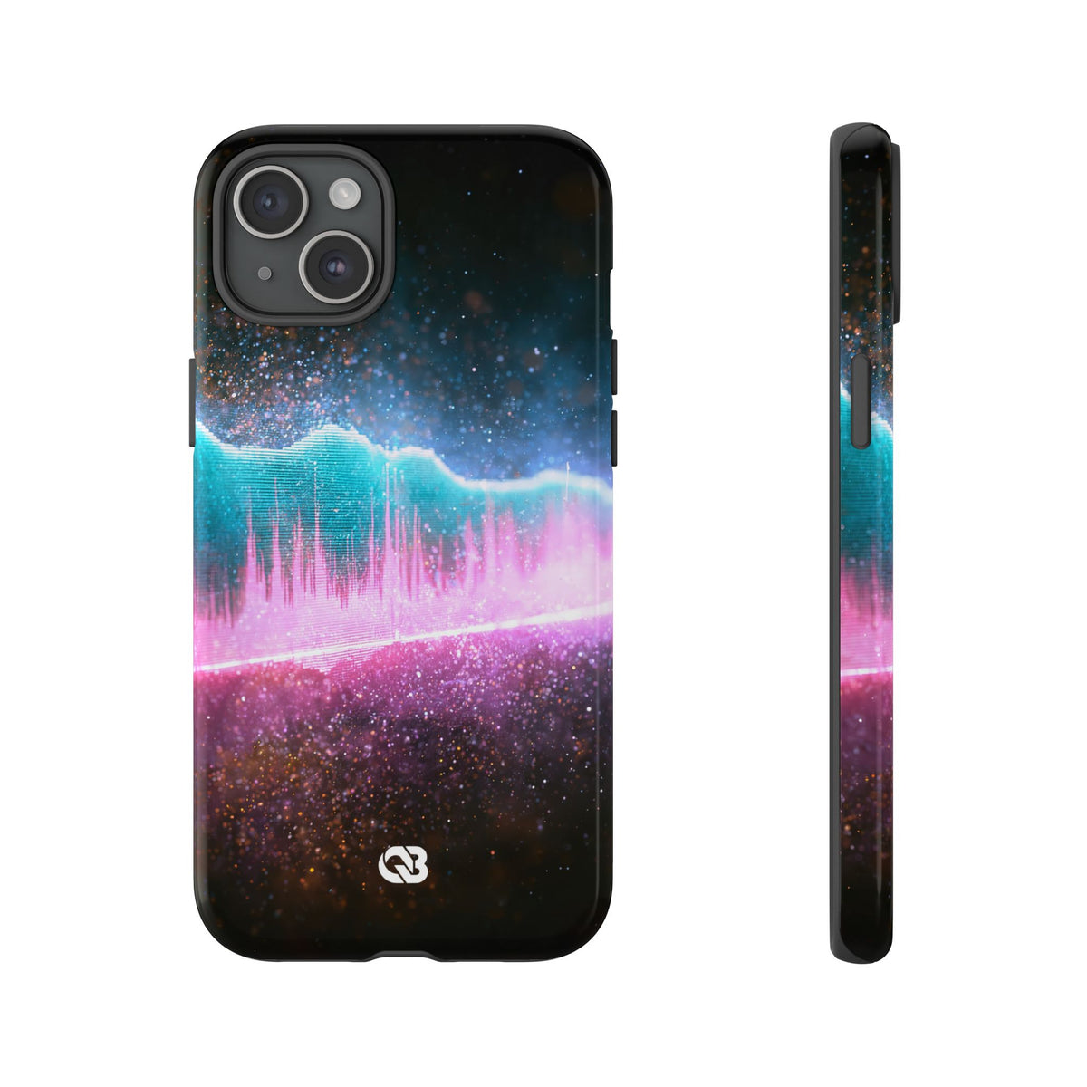 Digital Frequency · Tough Phone Case for iPhone · Pink