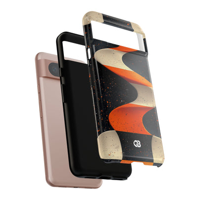 Orange Grit Twist · Tough Phone Case for Google Pixel