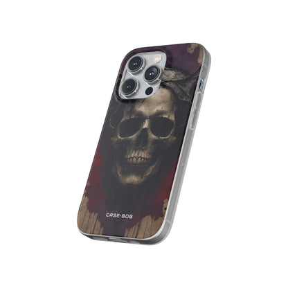 Gothic Skull Crown iPhone 14 Pro Case - Soft