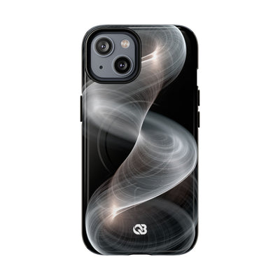 Luminous Vortex · Tough 2.0 Magnetic Phone Case for iPhone · Black