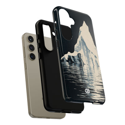 Blue Tough Phone Case for Samsung - Frozen Navy Monolith