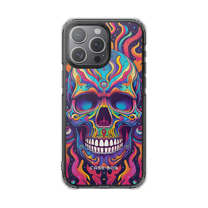 Flaming Skull iPhone 15 Pro Max Skal - Impact