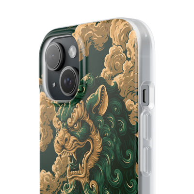 Imperial Guardian Lion · Lite Phone Case for iPhone ·  Green