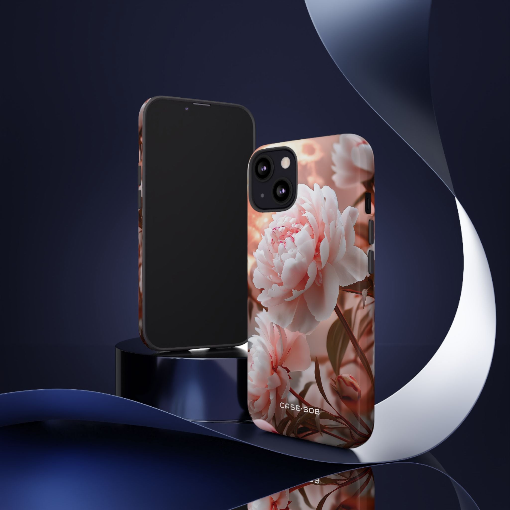 Peony Moonlight iPhone 13 Case - Tough