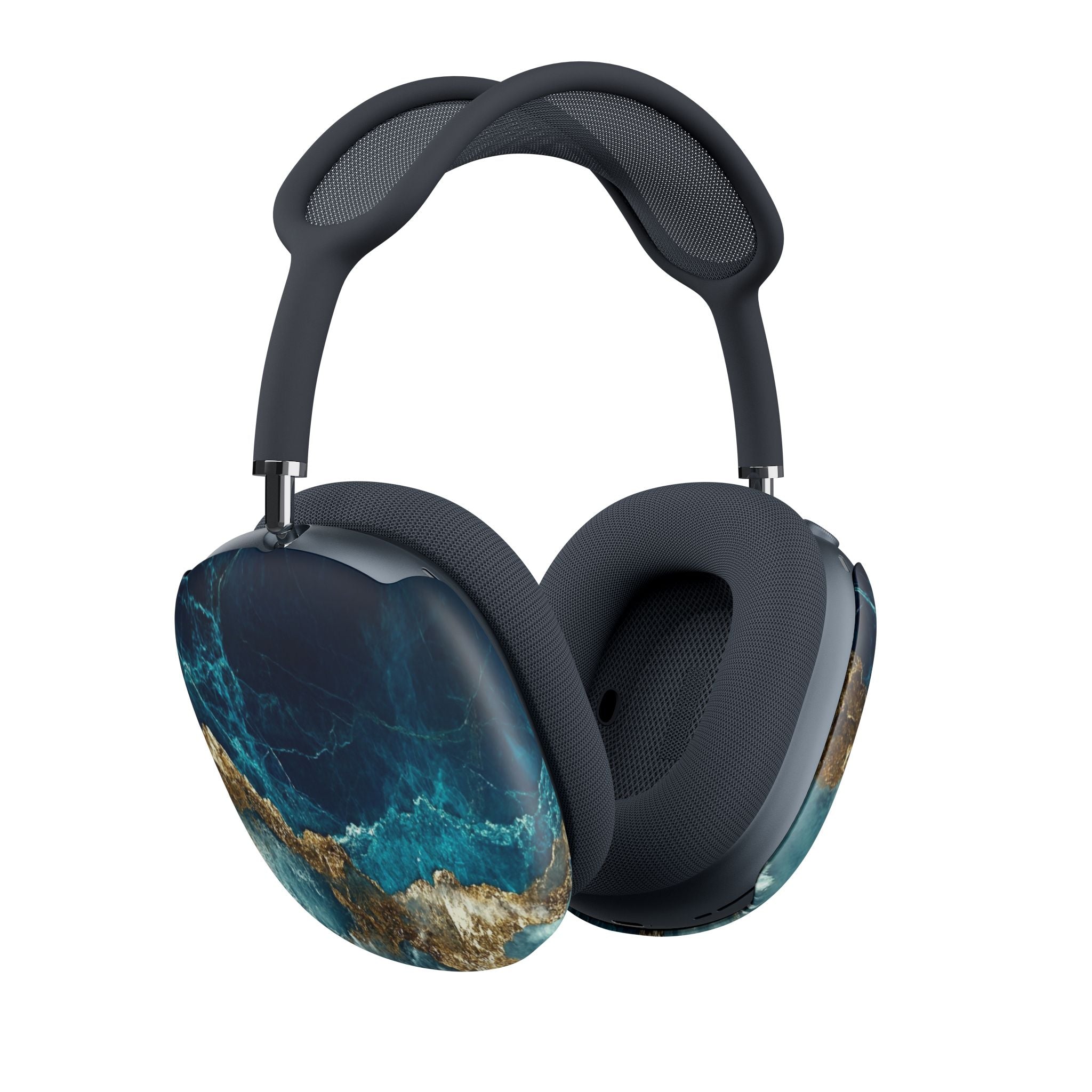 Golden Fracture Teal - AirPod Max Case