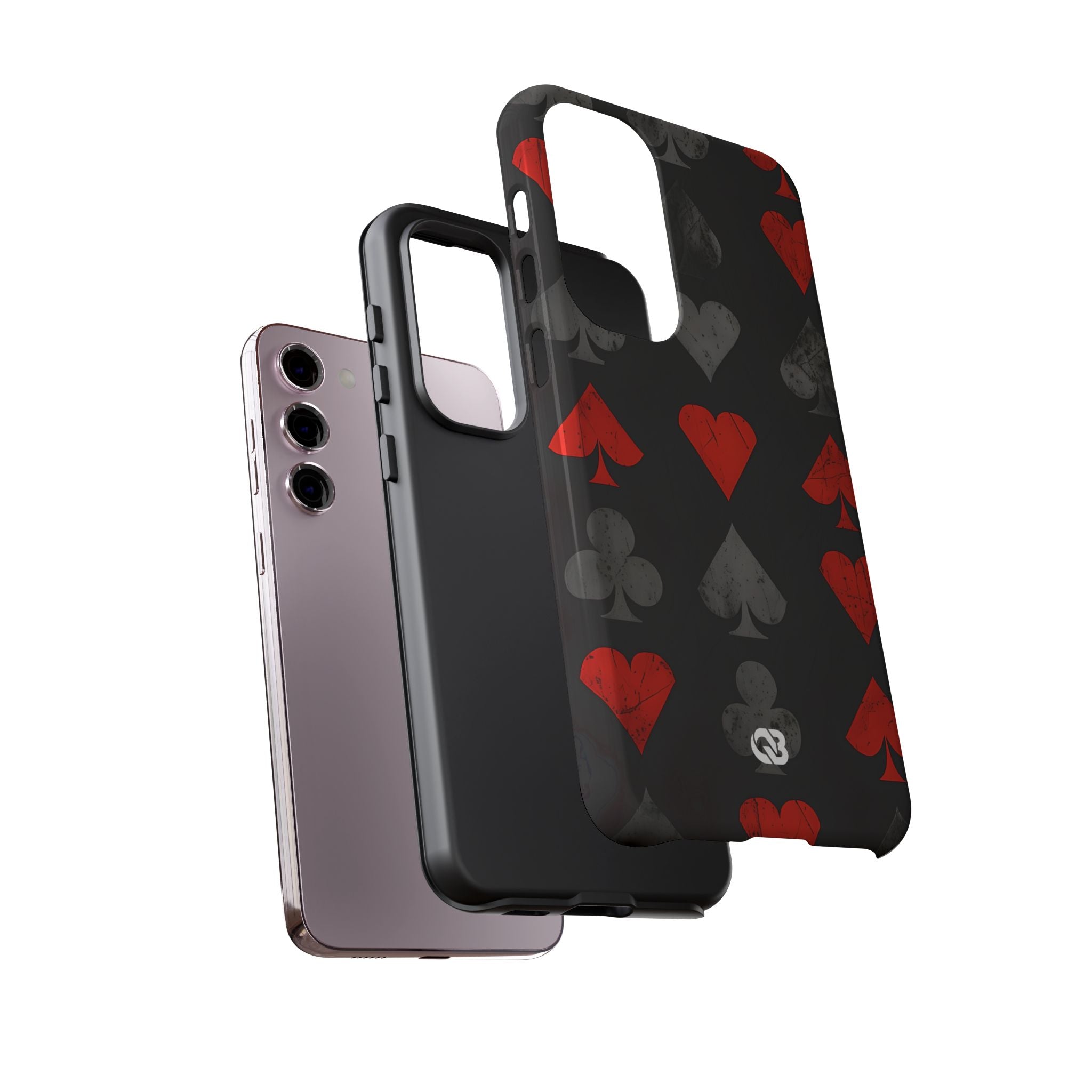 Crimson Ash Suits · Tough Phone Case for Samsung