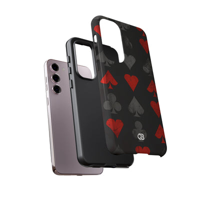 Crimson Ash Suits · Tough Phone Case for Samsung