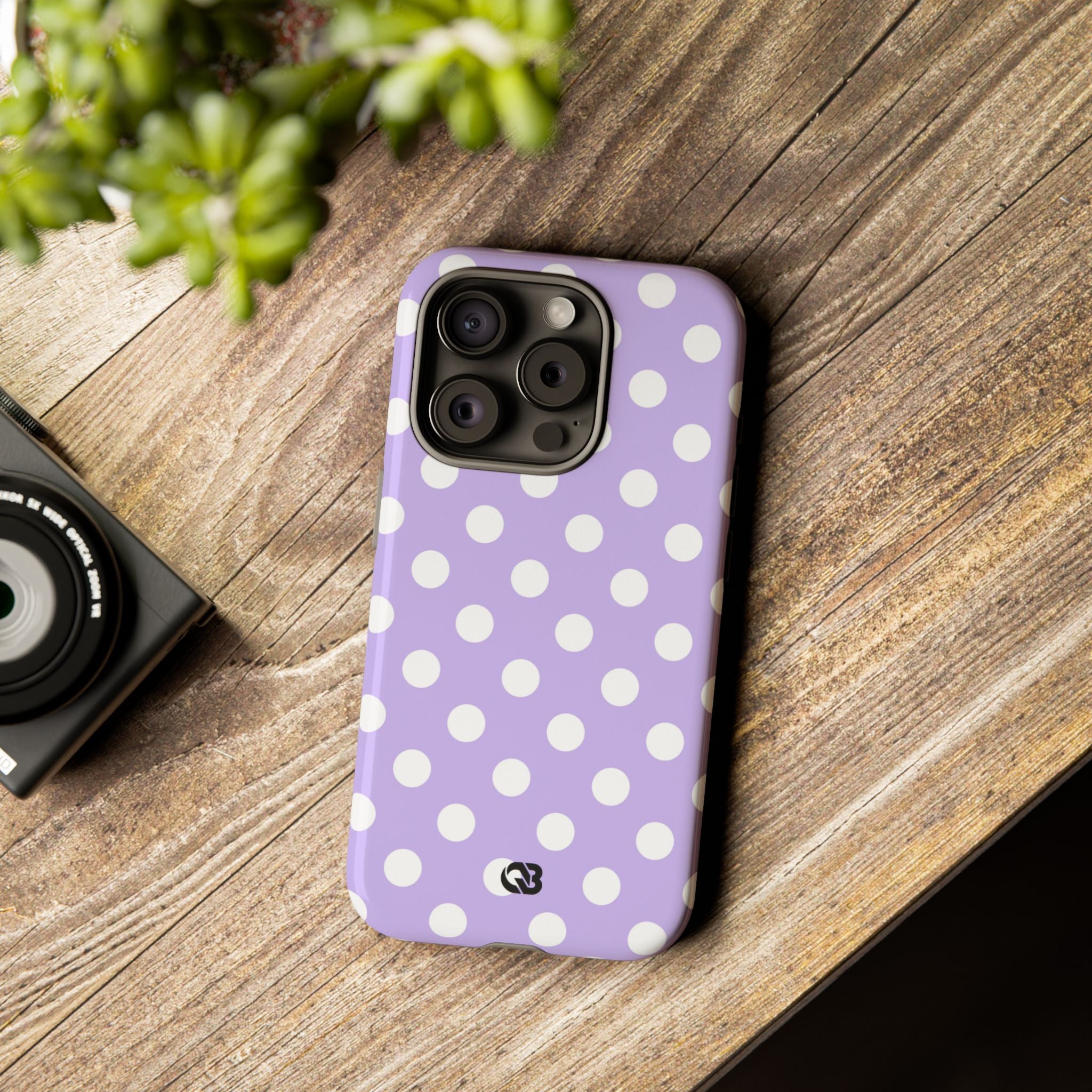 Lavender Polka Grid · Tough