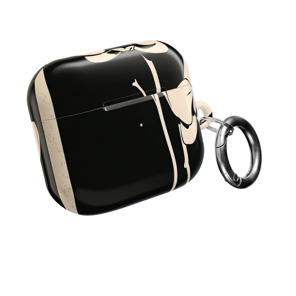 Nocturne Orchid · Hard Case for AirPods & AirPods Pro · Black