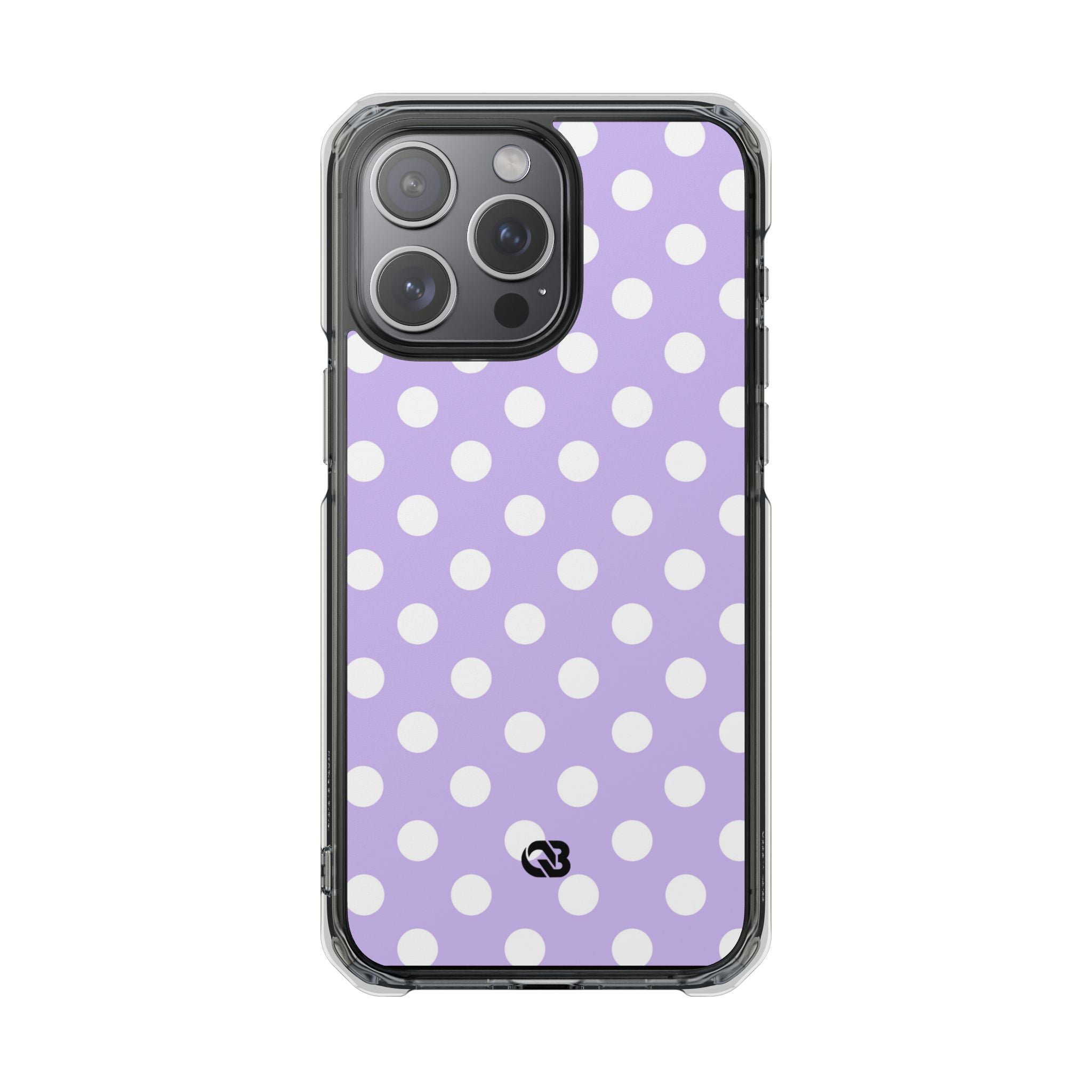 Lavender Polka Grid · Impact Phone Case for iPhone · Magsafe