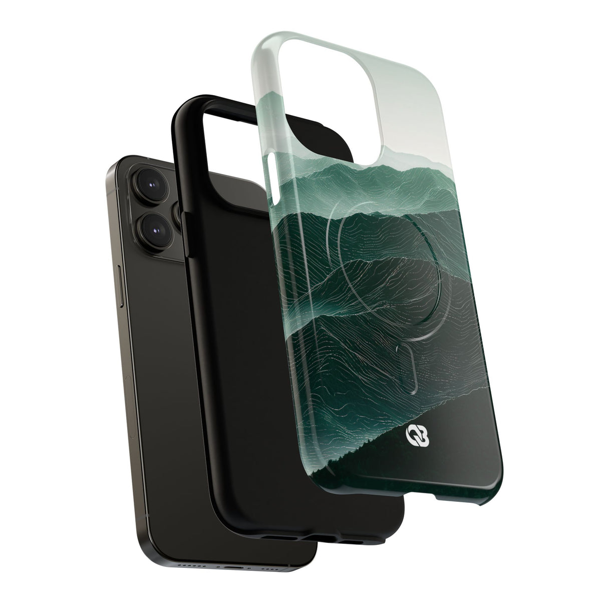 Alpine Mist · Tough 2.0 Magnetic Phone Case for iPhone · Green