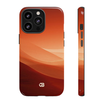 Amber Dune Horizon · Tough Phone Case for iPhone · Orange