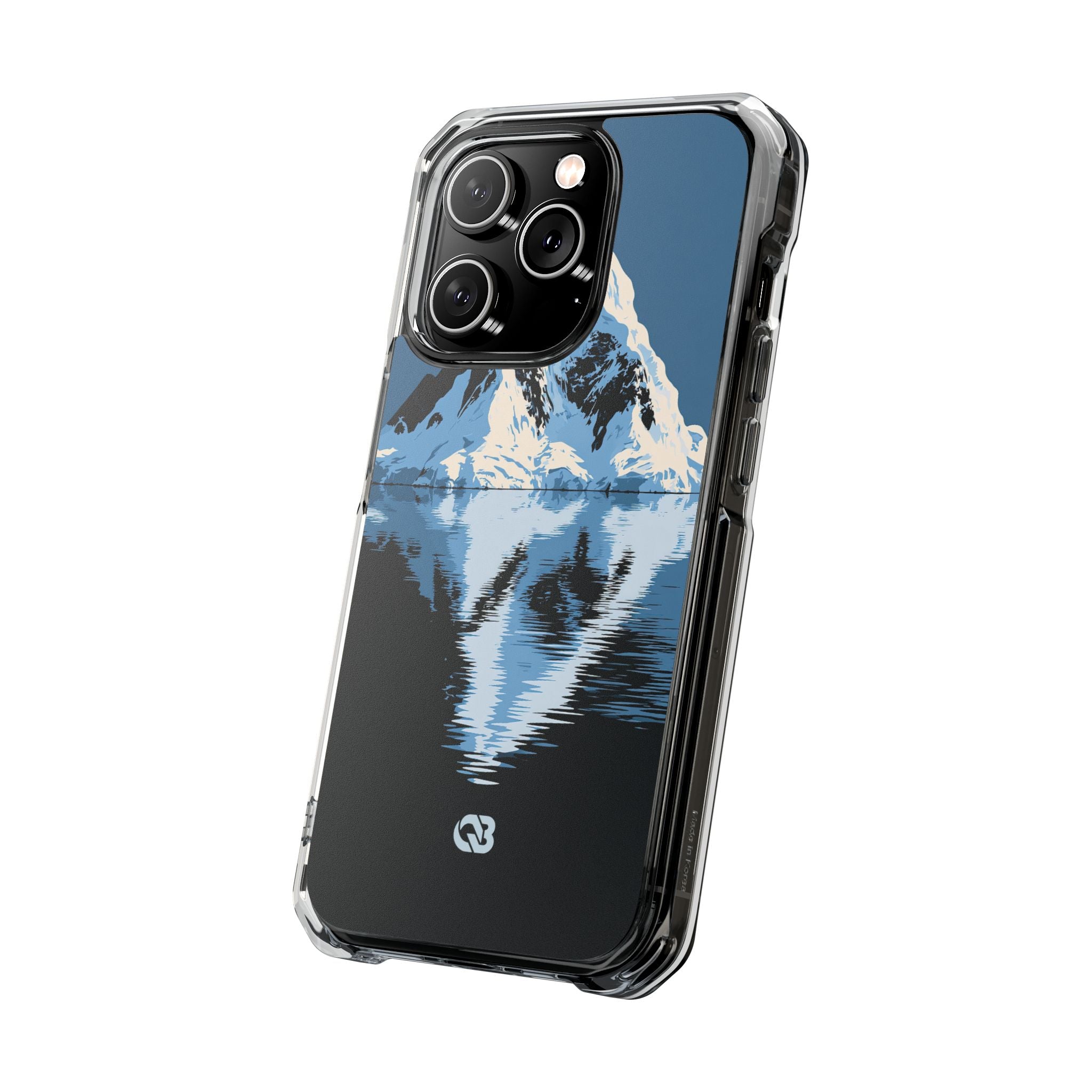 Blue Impact MagSafe Phone Case for iPhone - Arctic Summit Mirror