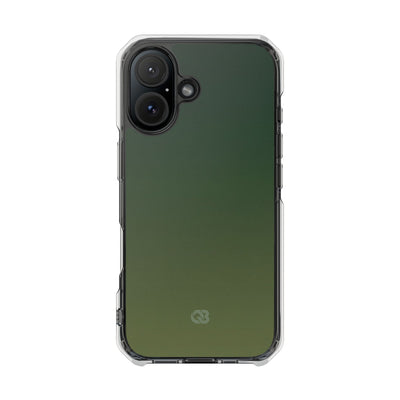 Green Impact MagSafe Phone Case for iPhone - Shadow Moss Grain