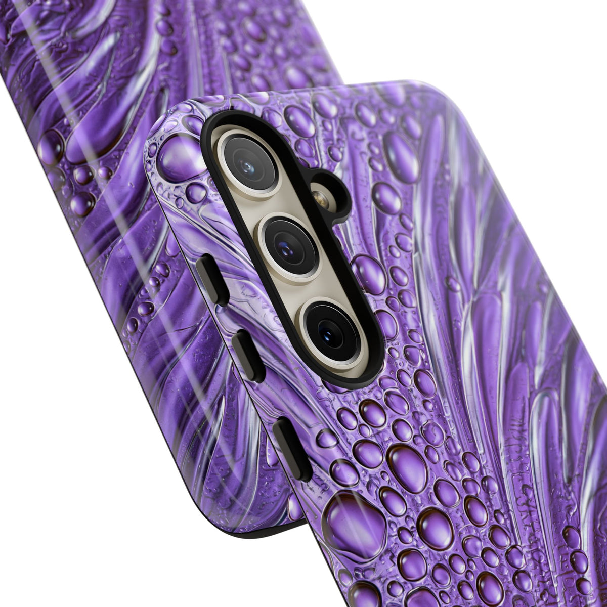 Violet Liquid Gel · Tough Phone Case for Samsung · Purple