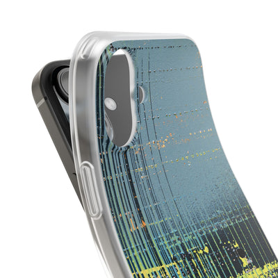 Acid Raster Circuit · Lite Phone Case for iPhone ·  Teal