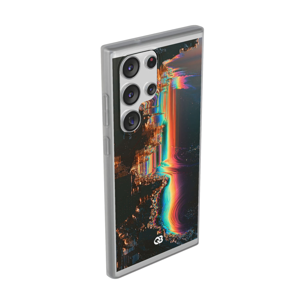 Prismatic Circuit · Lite Phone Case for Samsung · Black