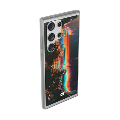 Prismatic Circuit · Lite Phone Case for Samsung · Black