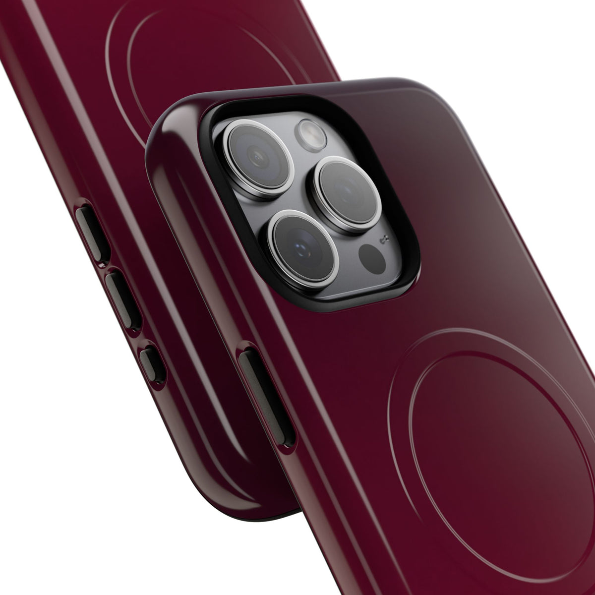 Bordeaux Spectrum · Tough 2.0 Magnetic Phone Case for iPhone · Red