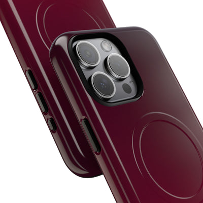 Bordeaux Spectrum · Tough 2.0 Magnetic Phone Case for iPhone · Red