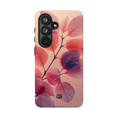 Dewy Magenta Foliage · Tough Phone Case for Samsung