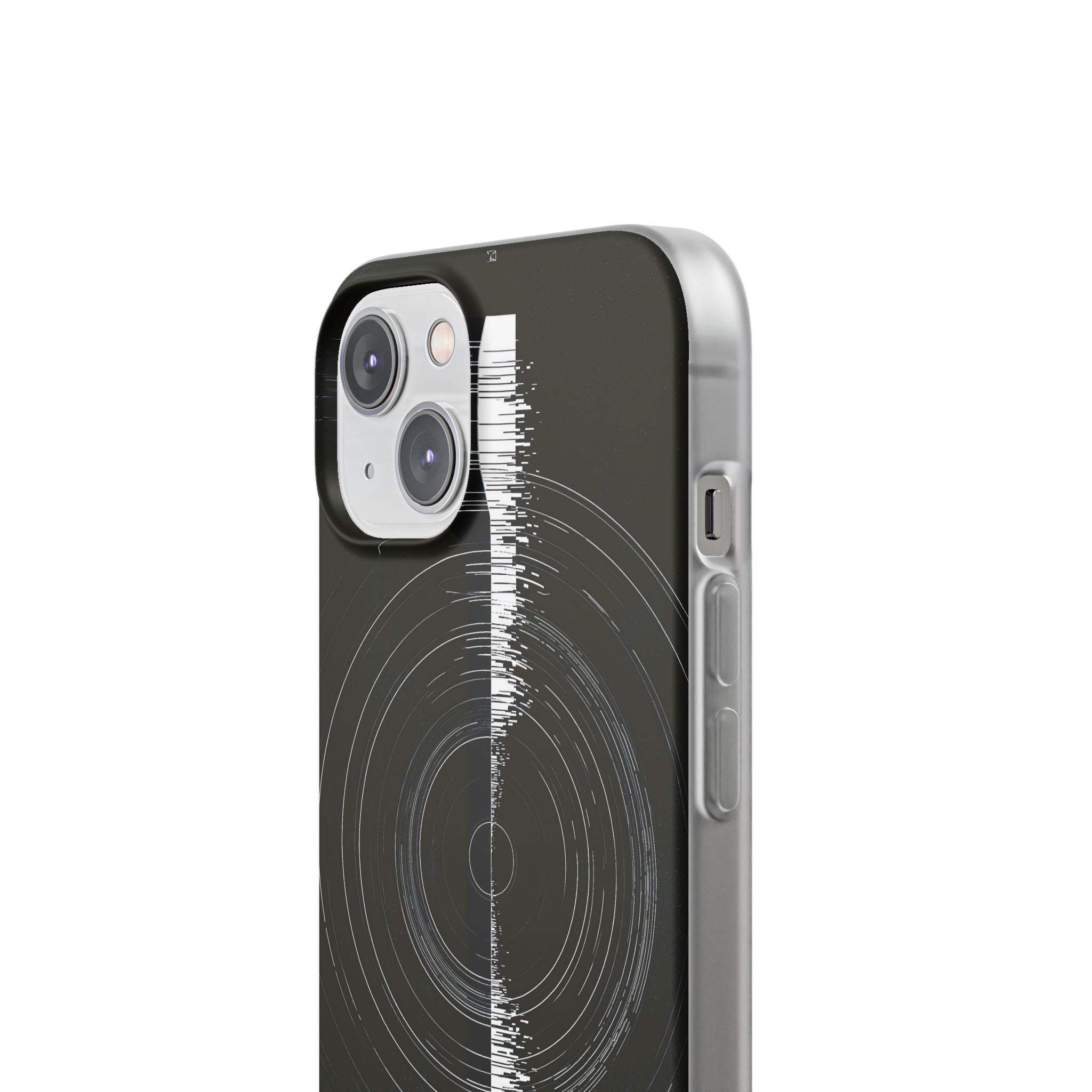 Black Lite Phone Case for iPhone - Obsidian Orbital Signal