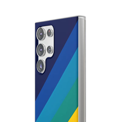 Prismatische Schrägung · Soft Handyhülle für Samsung