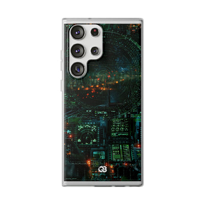 Tactical Avionics HUD · Lite Phone Case for Samsung · Green
