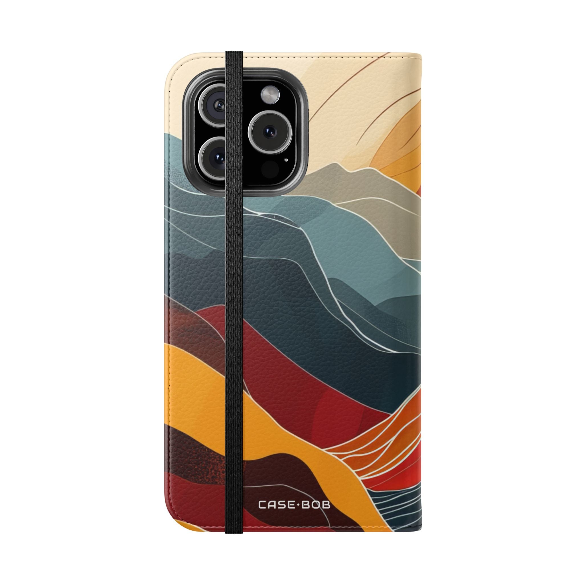 Crimson Hills - iPhone 16 Max Case - Wallet
