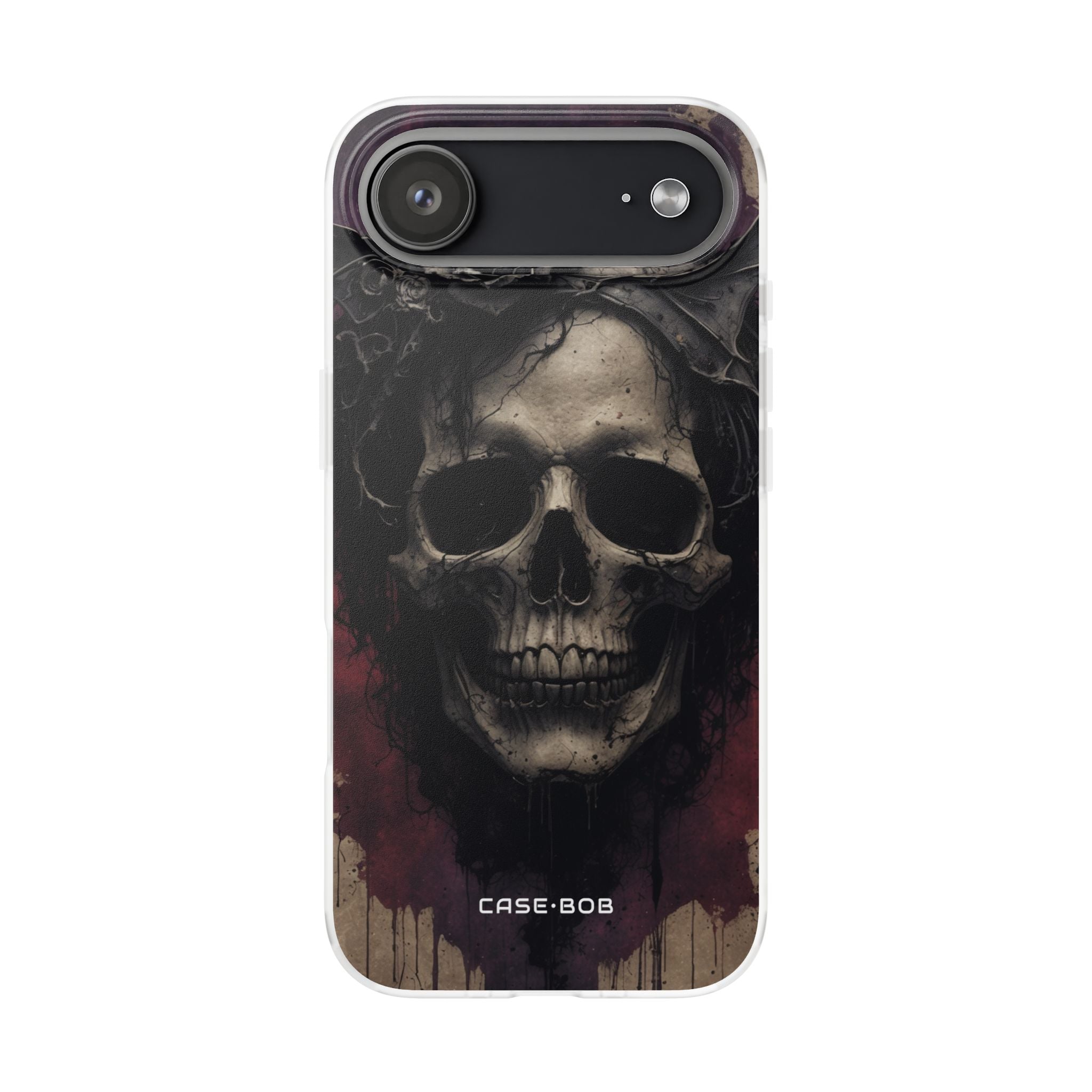Gothic Skull Crown iPhone 17 Air Case - Soft - CASE•BOB