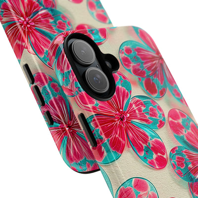 Lucite Jelly Bloom · Tough Phone Case for iPhone · Pink