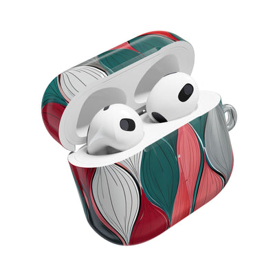 Leaf Spiral Pink - AirPods Case