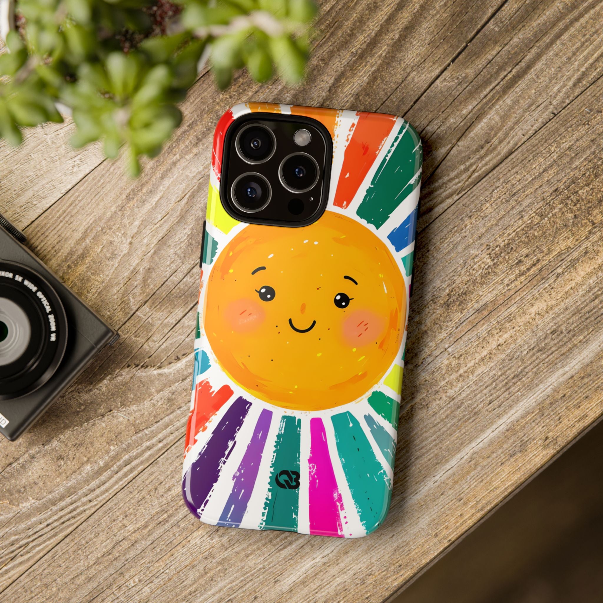 Vibrant Solar Smile · Tough Phone Case for iPhone