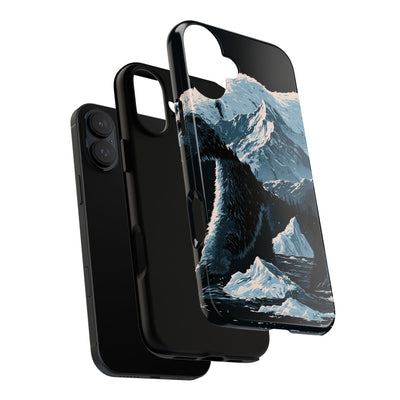 Nordic Arctic Bear · Tough Phone Case for iPhone · Black
