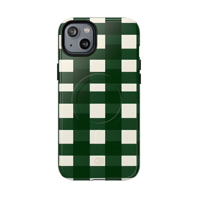 Hunter Green Plaid · Tough+ Phone Case for iPhone · Magsafe