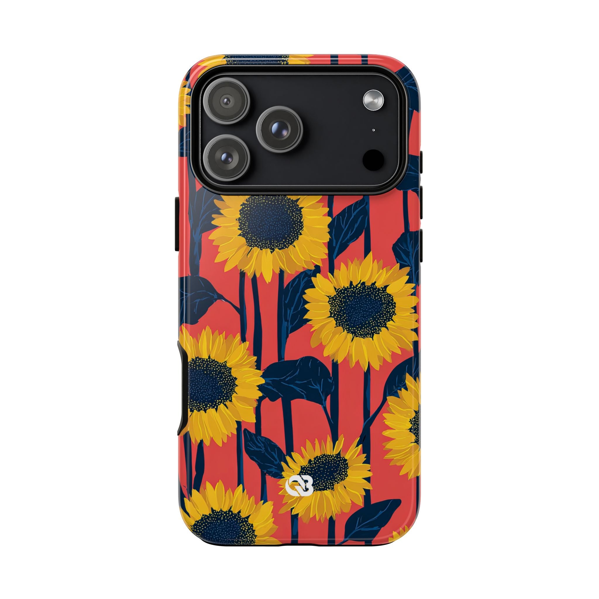 Solar Navy Bloom · Tough Phone Case for iPhone