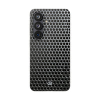 Silver Lite Phone Case for Samsung - Brutalist Steel Mesh