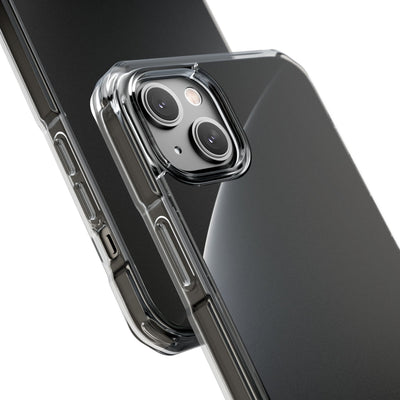 Black Impact MagSafe Phone Case for iPhone - Obsidian Lunar Arch