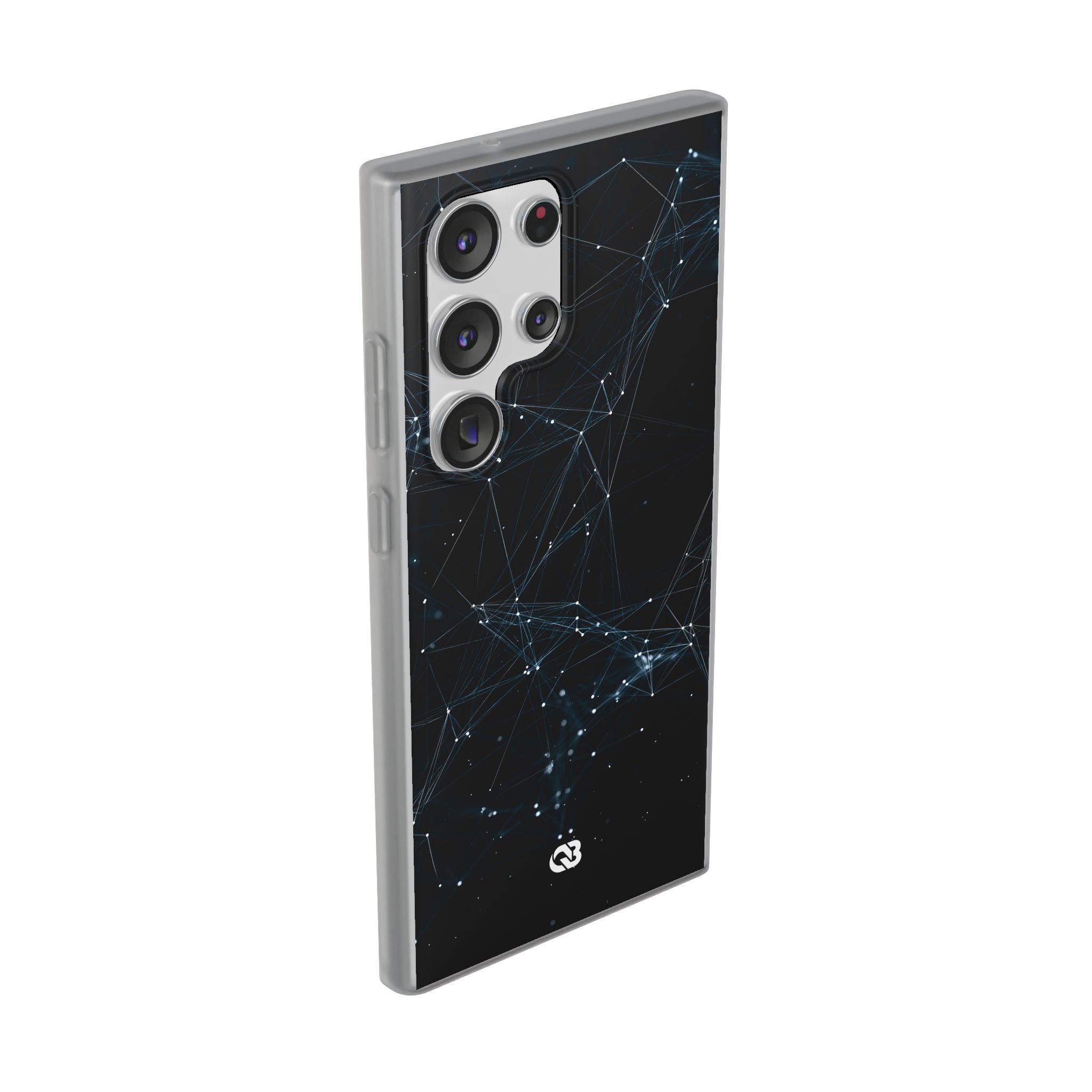 Black Lite Phone Case for Samsung - Arctic Neural Mesh