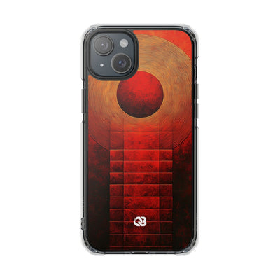 Crimson Solar Halo · Impact Phone Case for iPhone · Magsafe