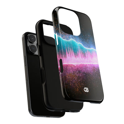 Digital Frequency · Tough Phone Case for iPhone · Pink