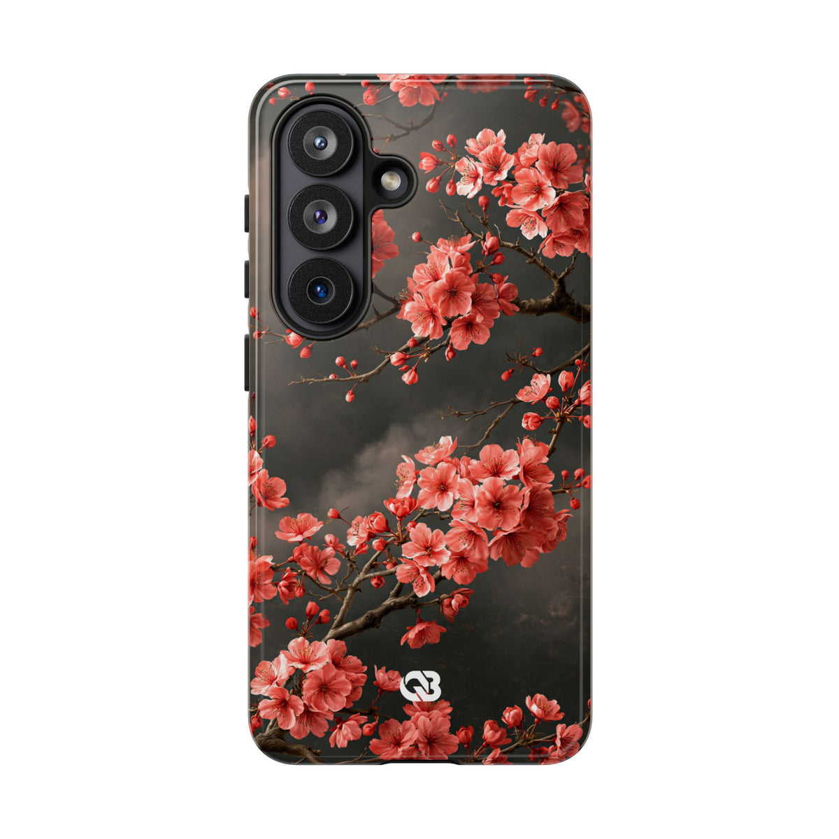 Dark Sakura Nocturne · Tough Phone Case for Samsung · Black