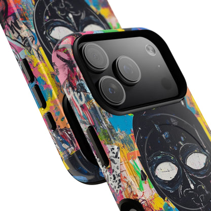 Skull Vortex iPhone 17 Pro Case - Tough+ - CASE•BOB